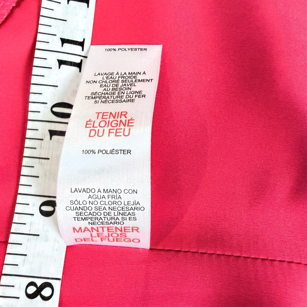 NWT Jason Wu Fuchsia Satin 2 Piece Set Blouse & Bustier M BarbieCore FrenchChic - Picture 15 of 16